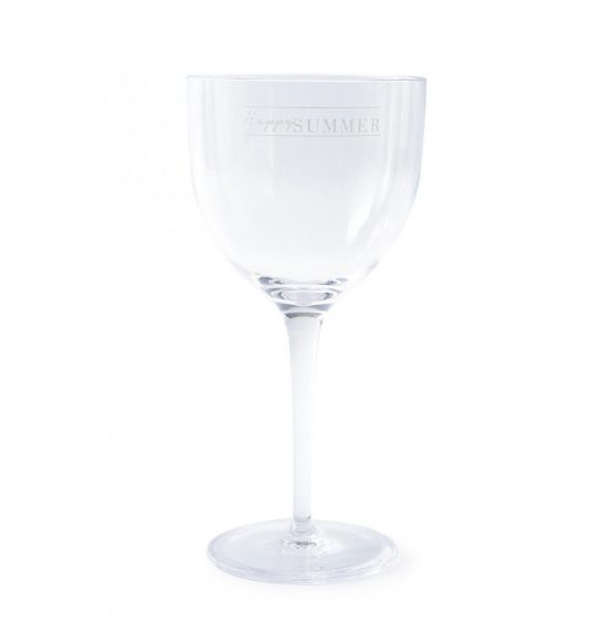 Happy summer wine glass, Riviera Maison