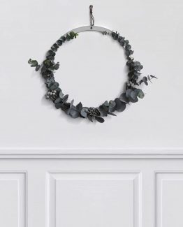 wreath brass, cooee design