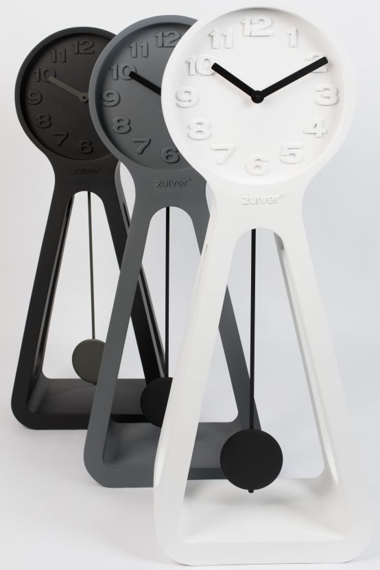 nordisk stil, retro klokke i ny drakt, klassisk klokke, Minimalistisk bordklokke, Zuiver, industriell klokke