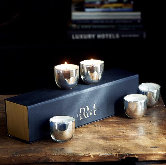RM luxury scented candles 5 pcs, riviera maison jul