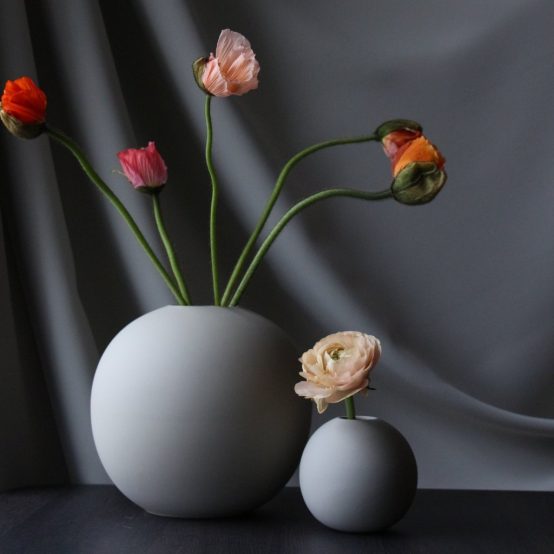 ball vase grå cooee design