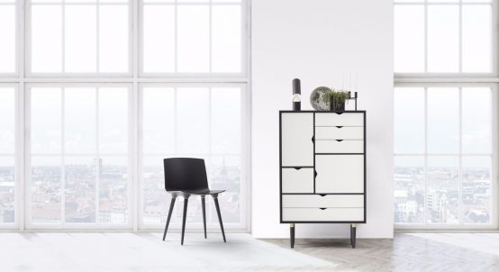 S5 sort/ hvit Andersen Furniture